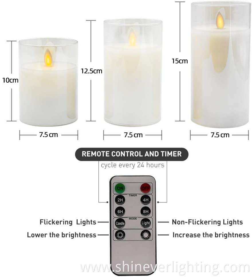 Artificial Fire Candle Light